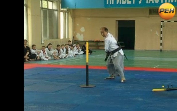 2013러시아 해동검도 행사 TV방영 Haedong Kumdo Introduction and Demo. on REN TV in Russia