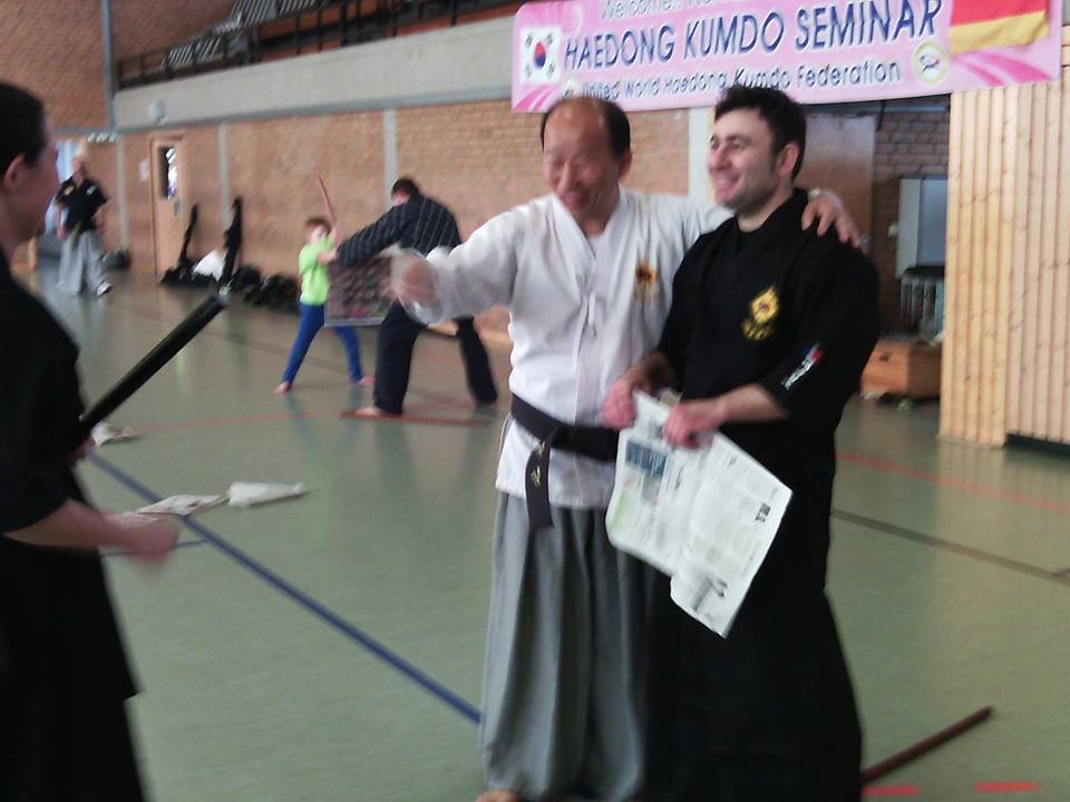 Haedong Kumdo Interview by NRW TV in Deselldrof, Germany